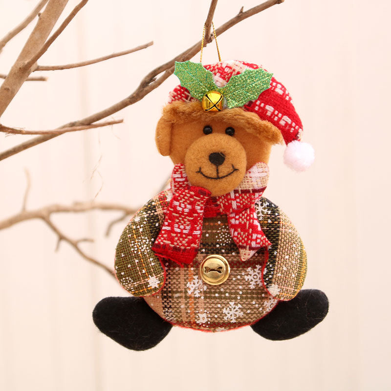 Festive Holiday Snowman Ornament Kalsten