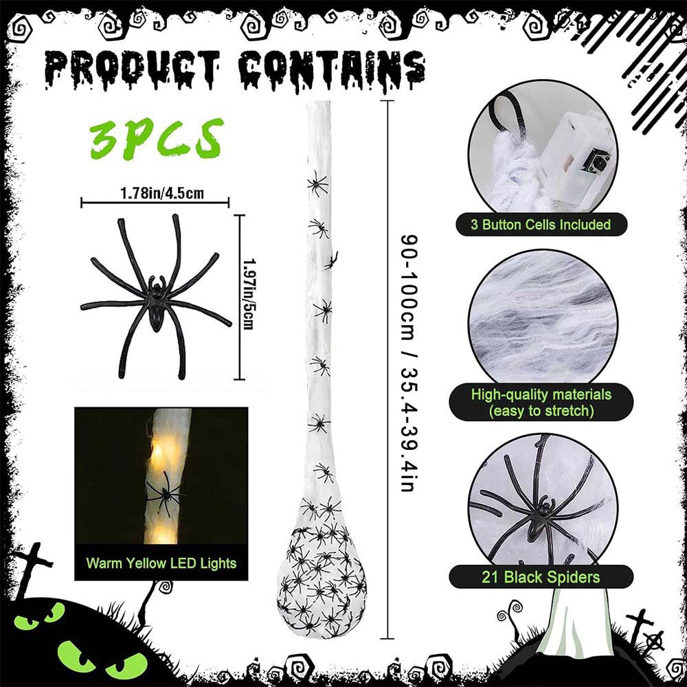 Decorative Spider-Themed Hanging Bag Kalsten
