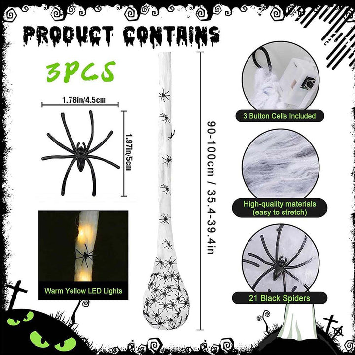 Decorative Spider-Themed Hanging Bag Kalsten