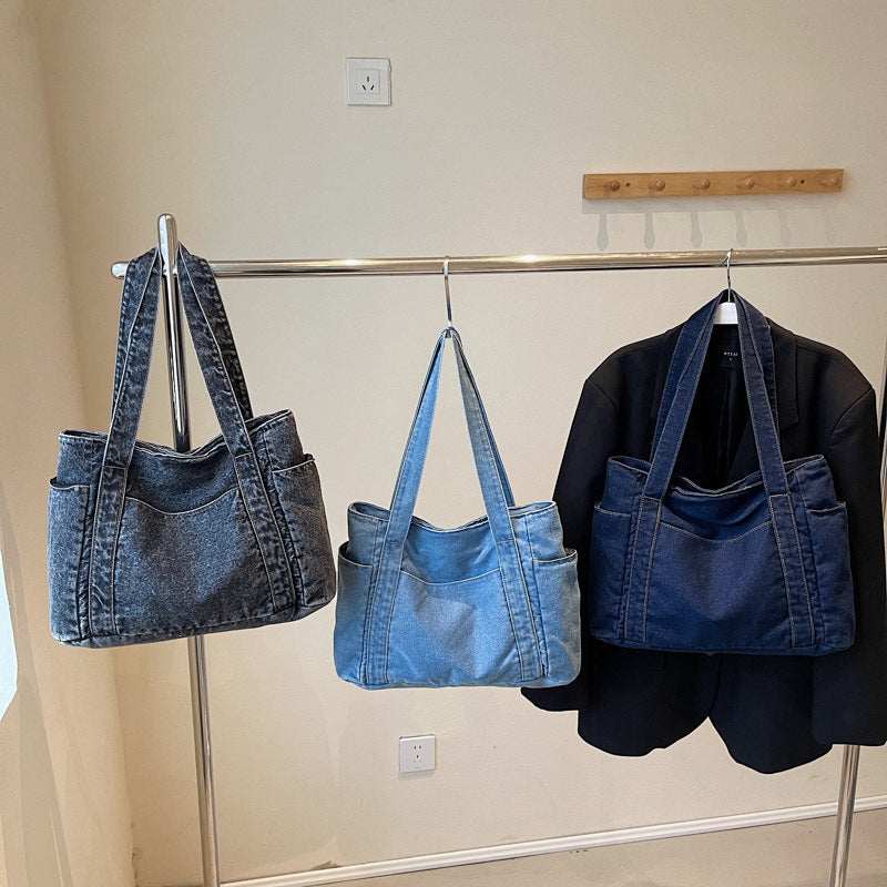 Versatile Multi-Pocket Tote Bag Kalsten