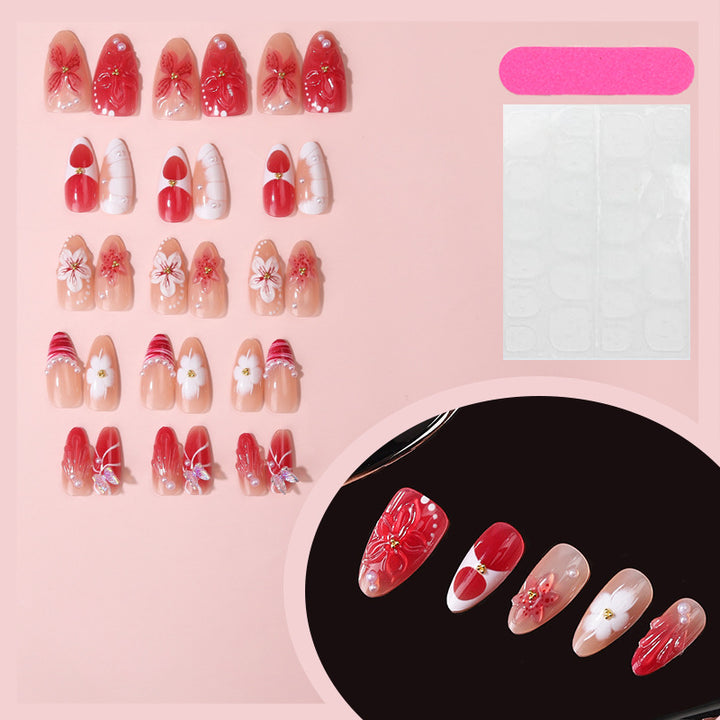 3D Decorative Press-On Nail Set Kalsten