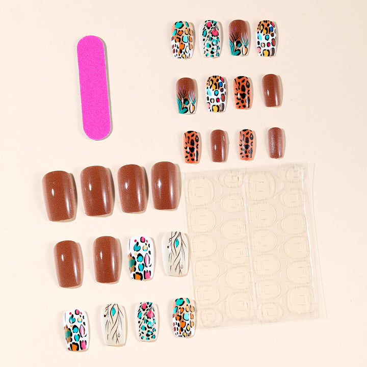 Exotic Animal Print Nail Art Set Kalsten