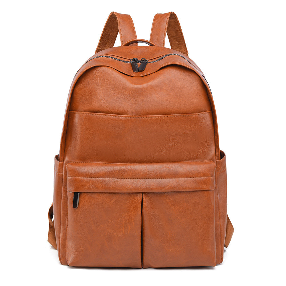 Premium Leather Laptop Backpack Kalsten