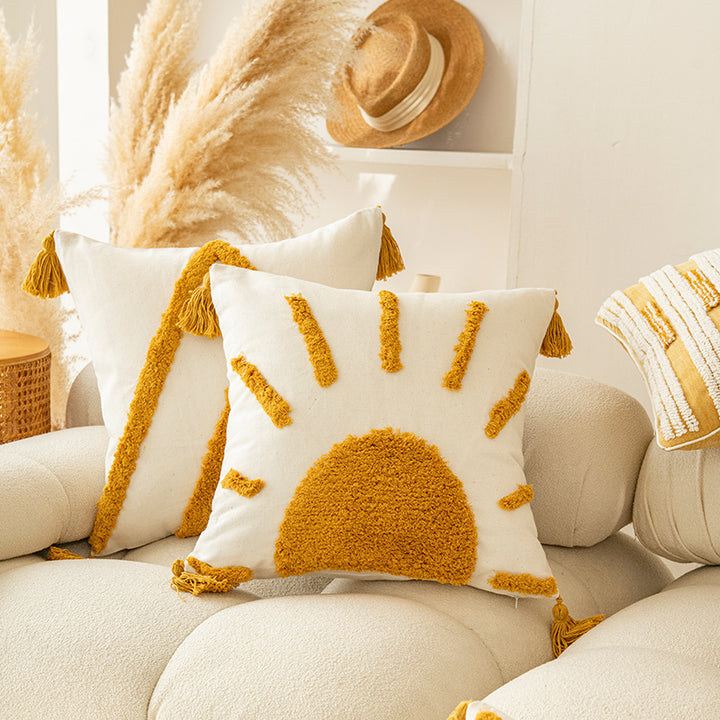 Geometric Pattern Decorative Pillow