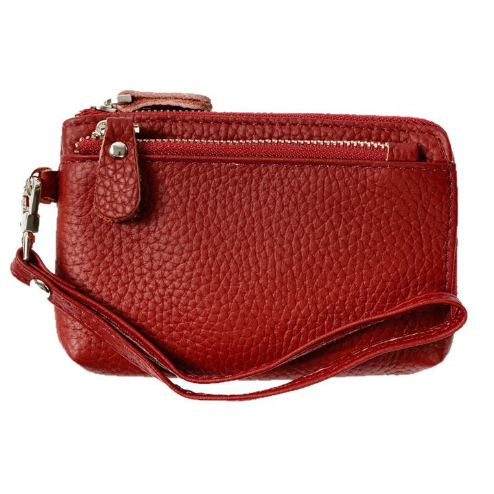 Luxe Textured Zippered Wallet Kalsten