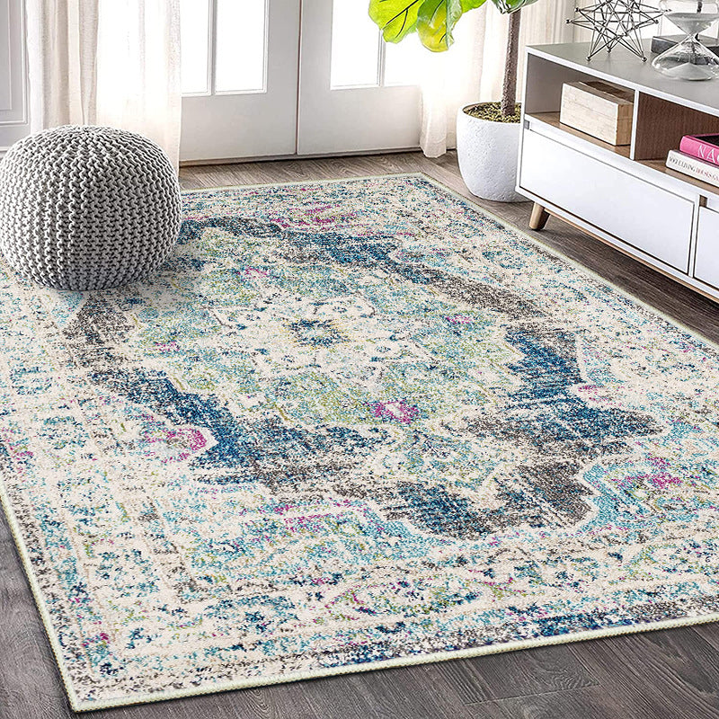 Vintage Floral Pattern Area Rug Kalsten