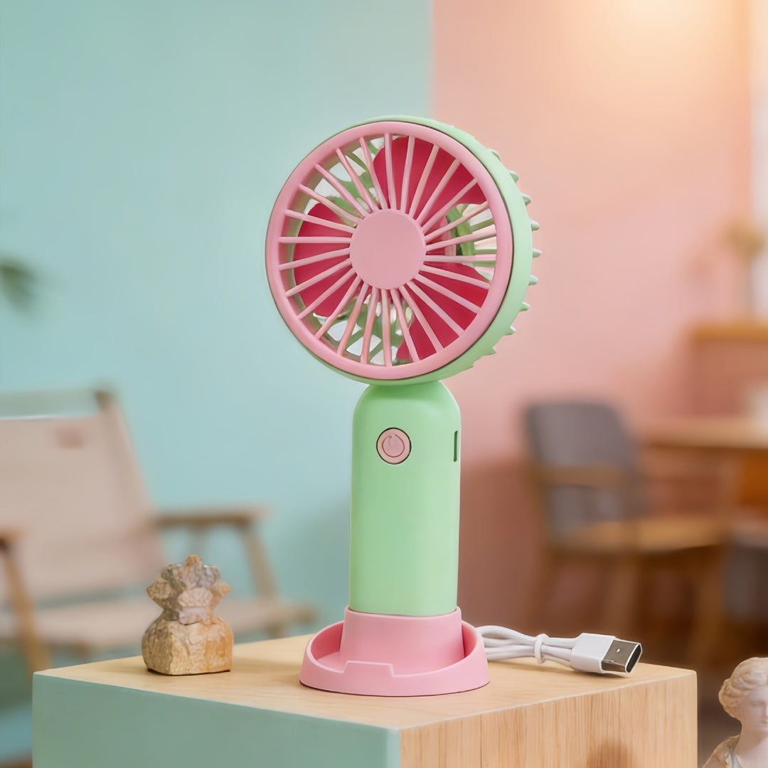 Women Portable USB Hand Fan with Flexibility Kalsten
