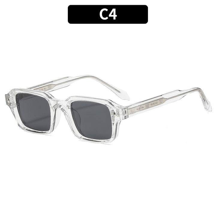 Contemporary Square Frame Sunglasses