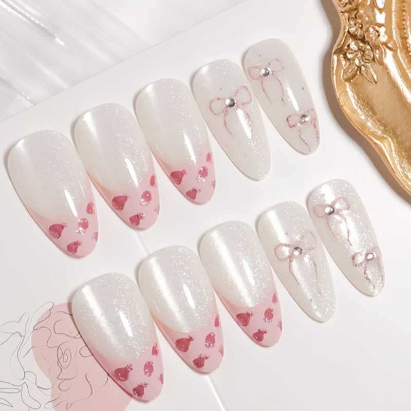 Artful Decorative Press-On Nail Set Kalsten