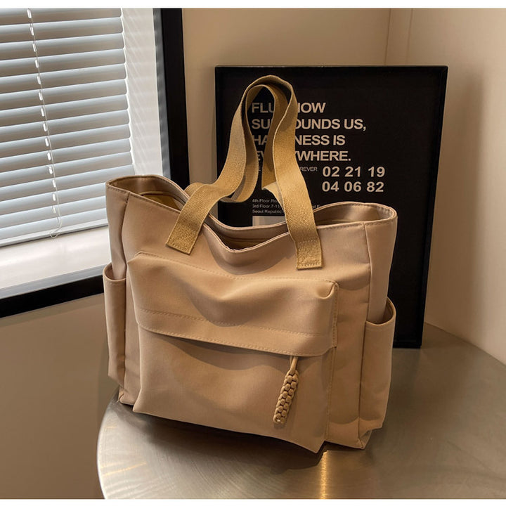 Multi-Pocket Utility Tote Bag Kalsten