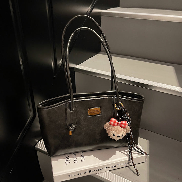 Elegant Structured Leather Handbag Kalsten