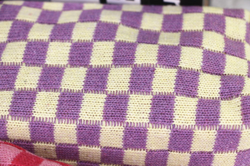 Knit Throw Blanket Kalsten