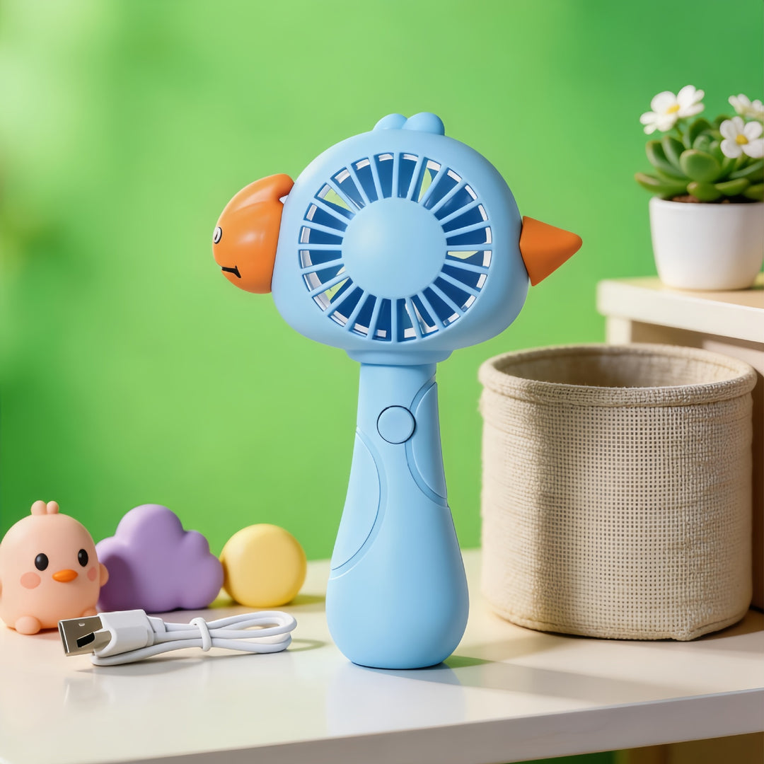 Ladies Hand Fan in Original Animal Design Kalsten