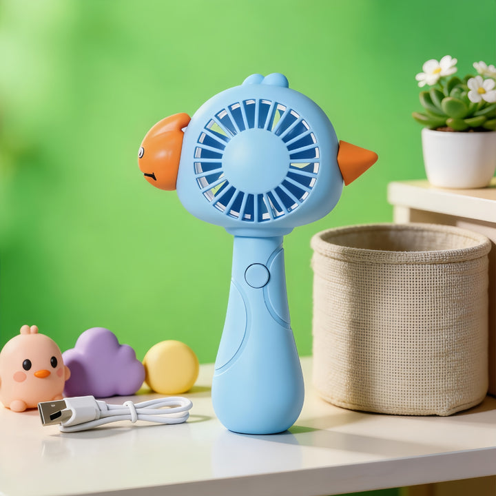 Ladies Hand Fan in Original Animal Design Kalsten