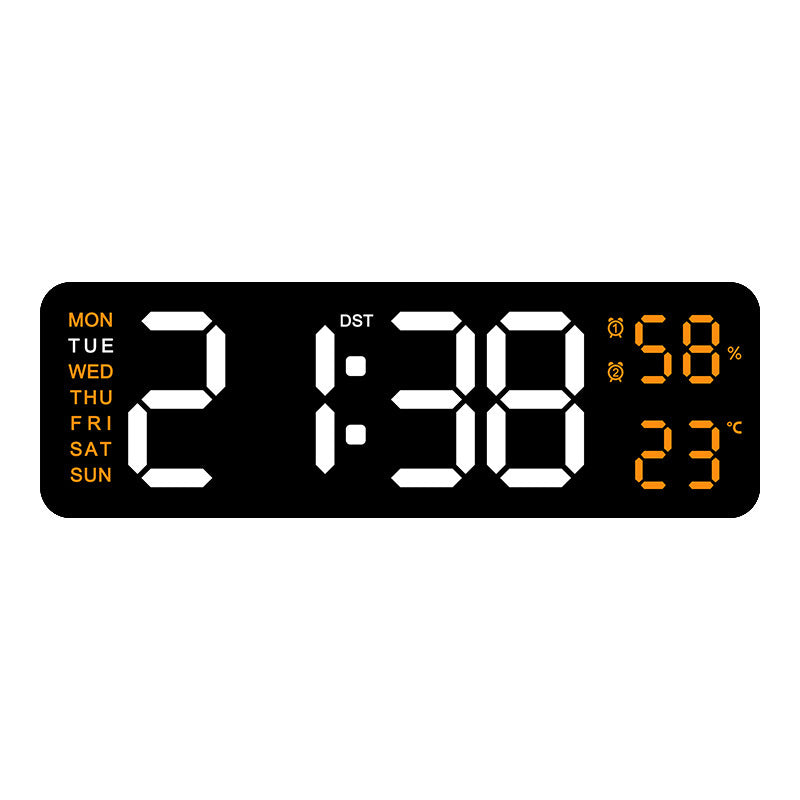 Digital Multifunctional Alarm Clock with Temperature and Hygrometer Display Kalsten