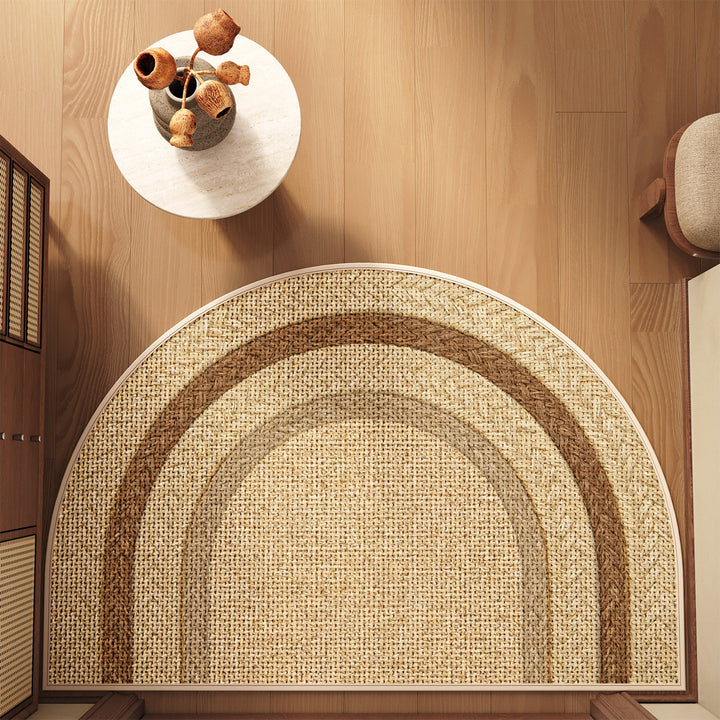 Natural Fiber Decorative Area Mat