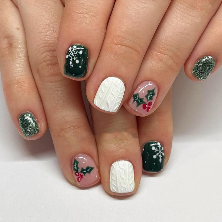 Winter-Themed Nail Art Set Kalsten