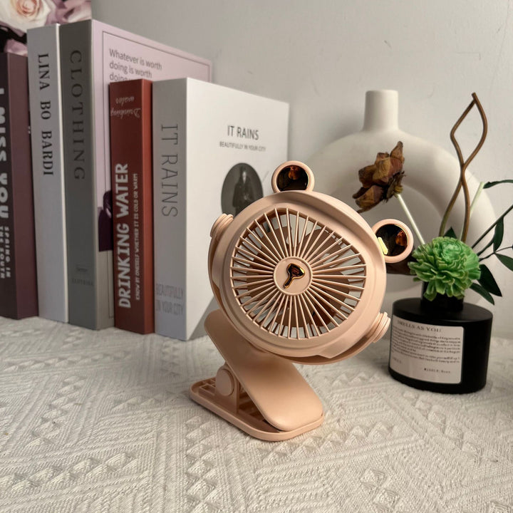 Cute Animal-Themed Portable Desk Fan Kalsten