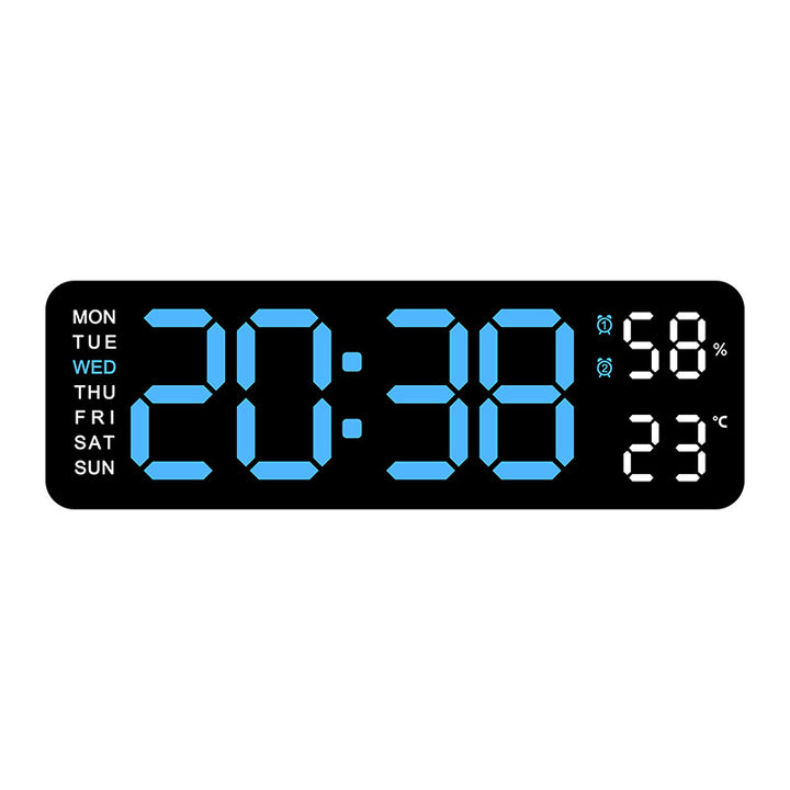 Digital alarm clock with room temperature and humidity display Kalsten
