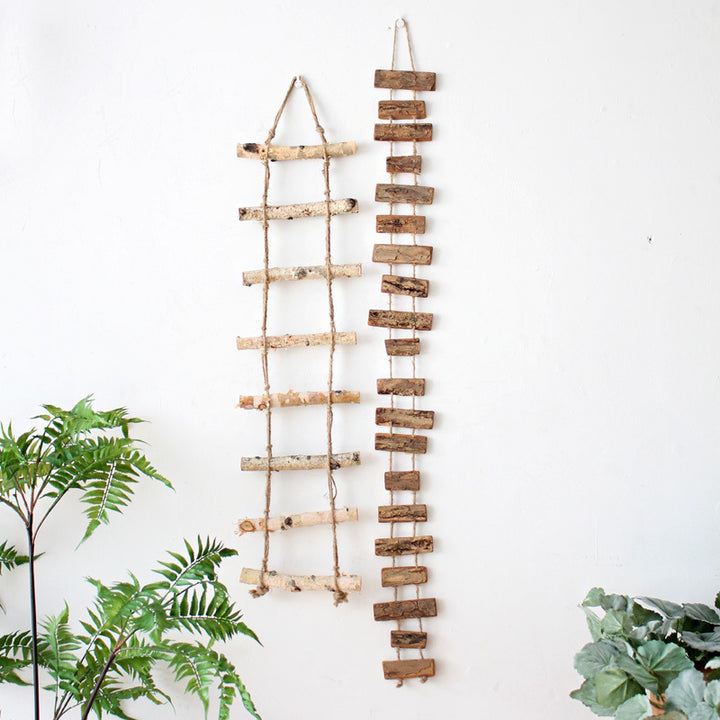 Rustic wall hanging made of natural wood Kalsten
