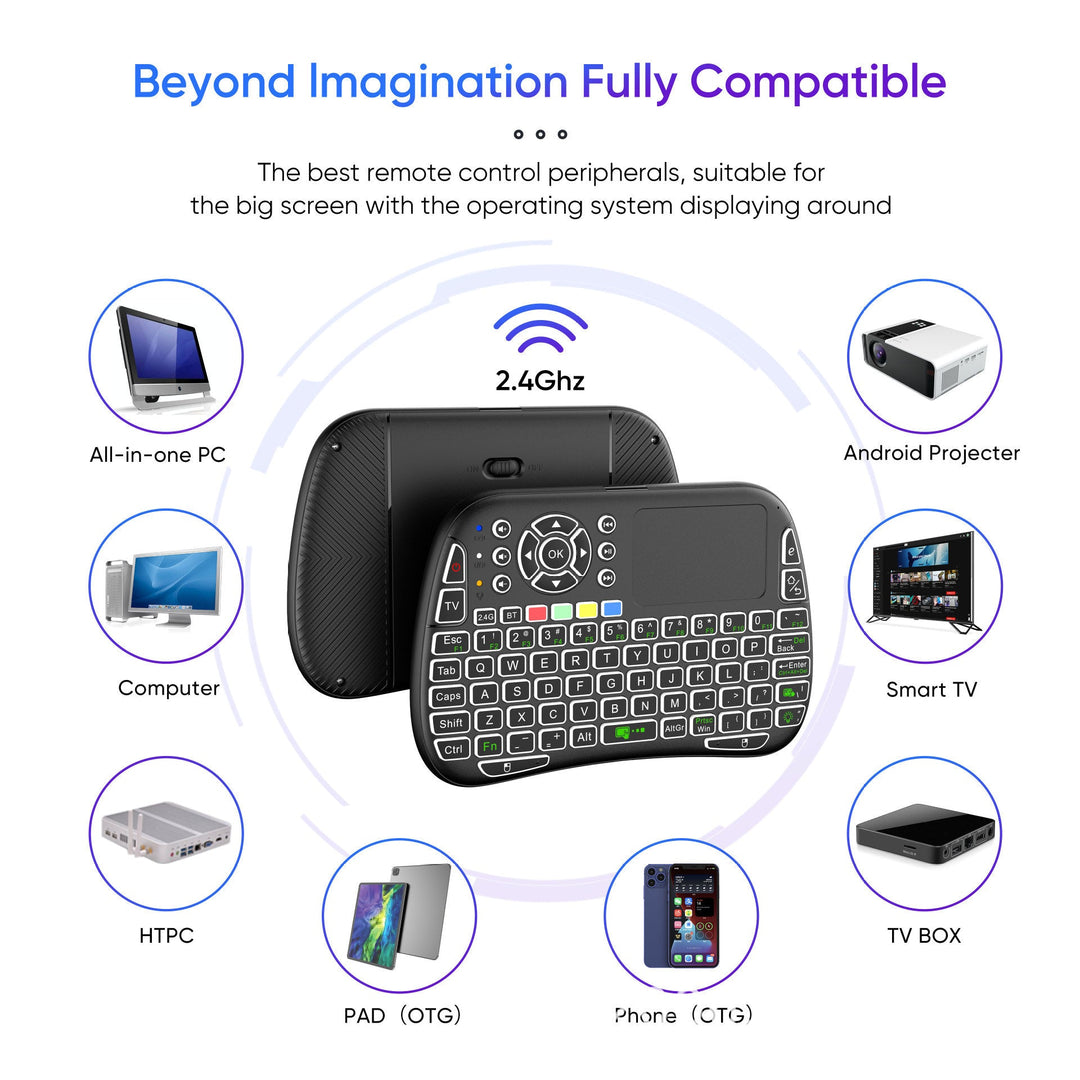 Wireless Mini Keyboard with Touchpad Kalsten