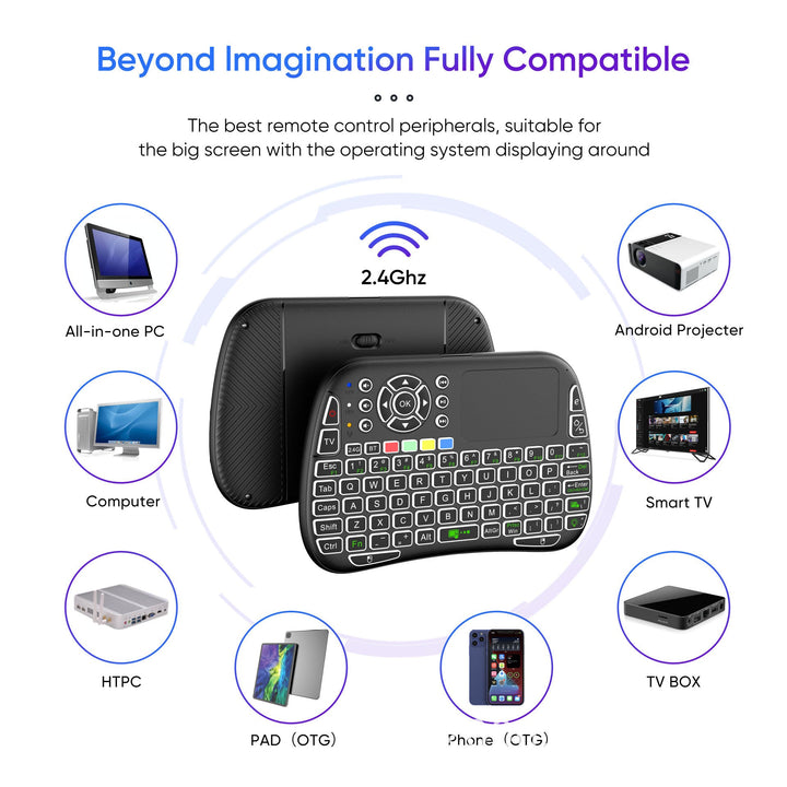 Wireless Mini Keyboard with Touchpad Kalsten