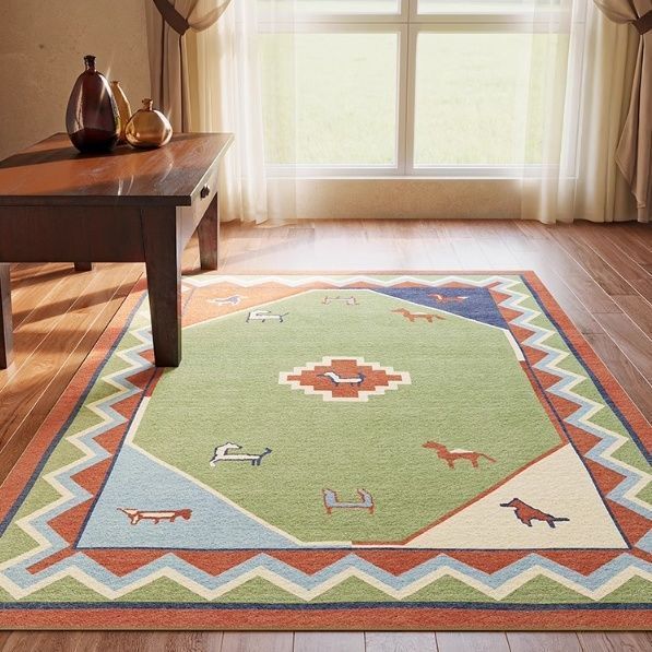 Home Decorative Area Rug for Indoor Floor Display