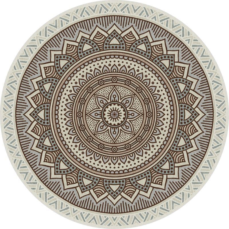Intricate Mandala Design Area Mat Kalsten
