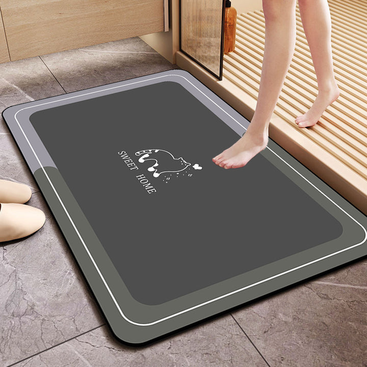 Absorbent Memory Foam Bathroom Mat Kalsten