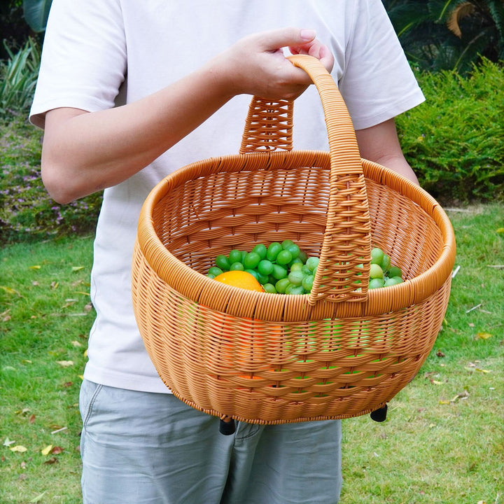 Elegant Woven Storage Basket Kalsten