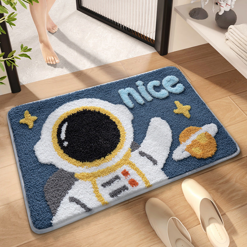 Fun Astronaut-Themed Entry Mat Kalsten