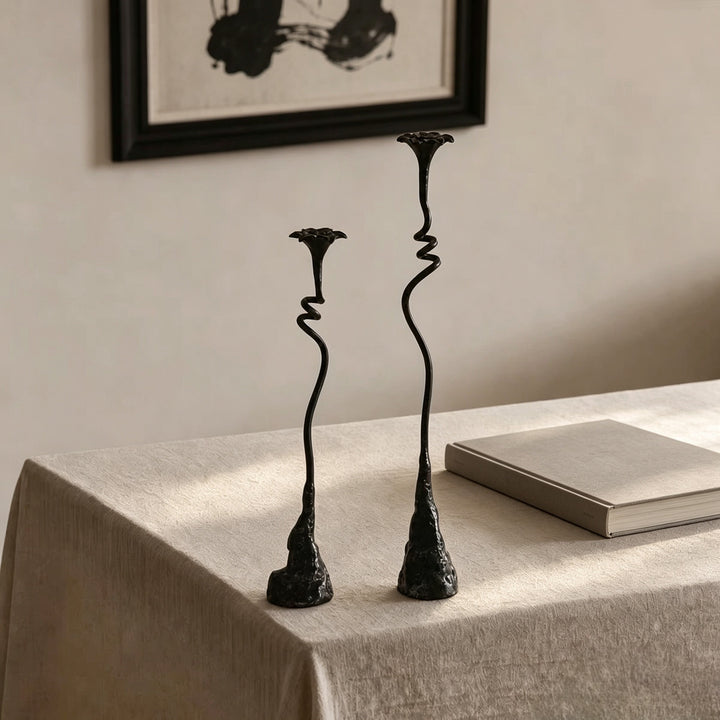 Sculptural Decorative Candle Holders