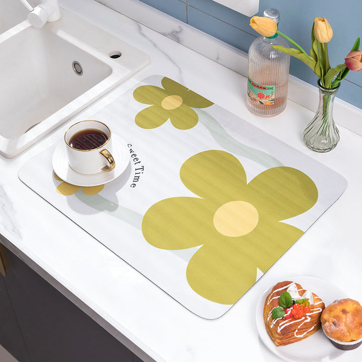 Decorative Kitchen Counter Protector Mat Kalsten