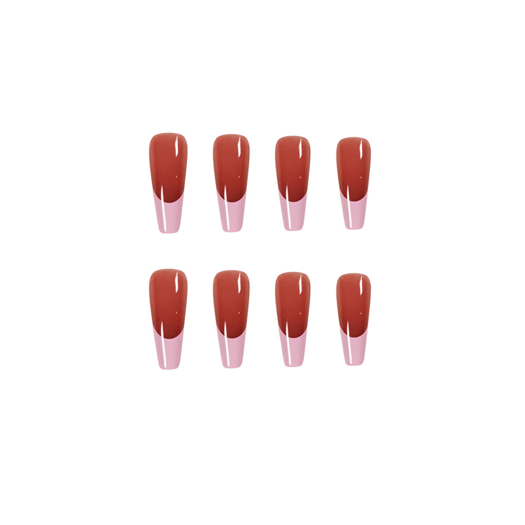 Artificial acrylic nails with elegant gradient Kalsten