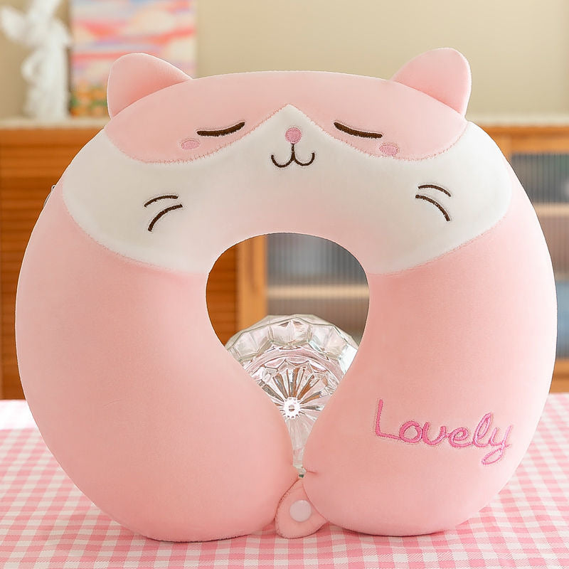 Women's Comfortable Neck Pillow with Funny Design Kalsten