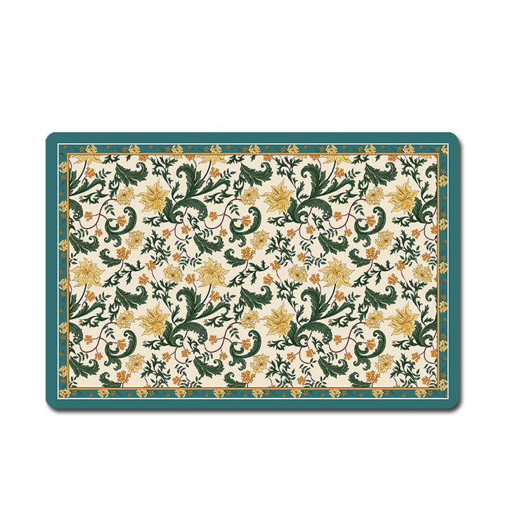 Geometric Pattern Decorative Floor Mat Kalsten