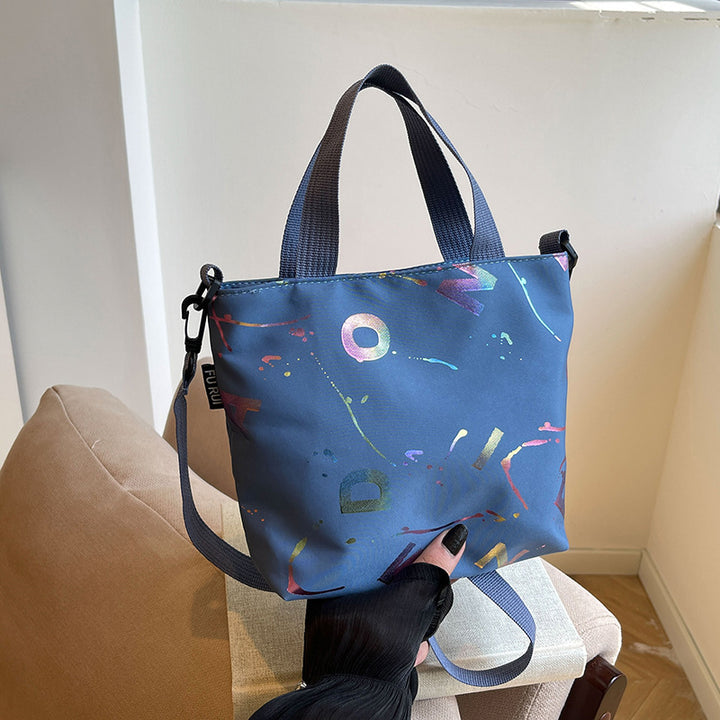 WoArtistic Patterned Mini Tote Bag Kalsten