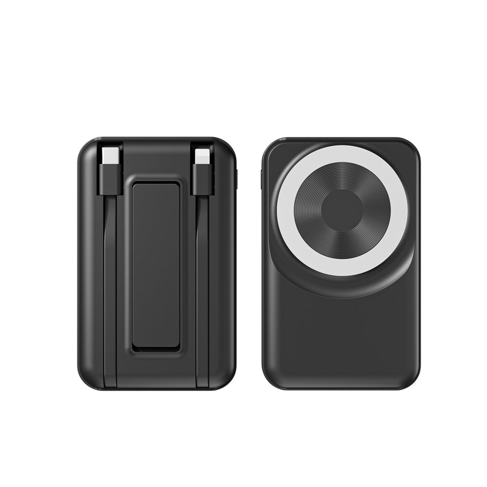 Portable power bank with integrated charging cable Kalsten
