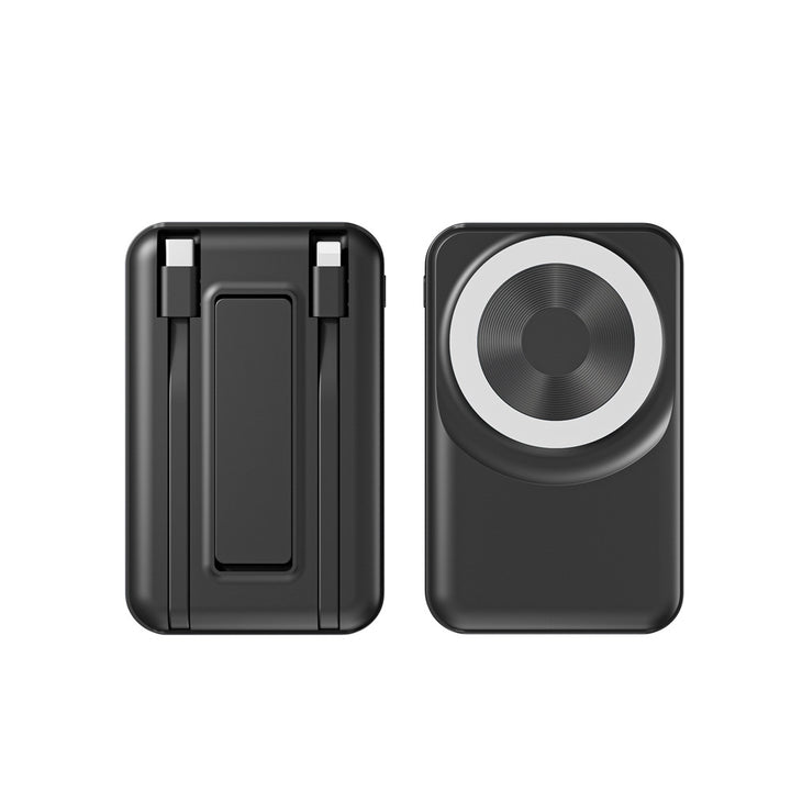 Portable power bank with integrated charging cable Kalsten