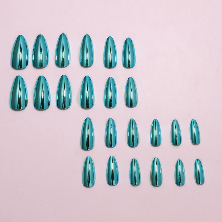 Elegant Mirror Finish Press-On Nail Set Kalsten