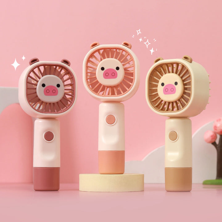 Unisex Portable Hand Fan in Cute Bear Pattern Kalsten