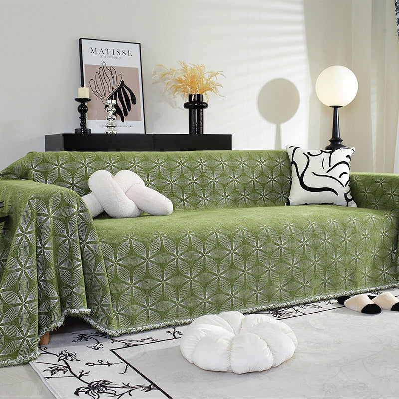 Textured Decorative Sofa Throw Cover