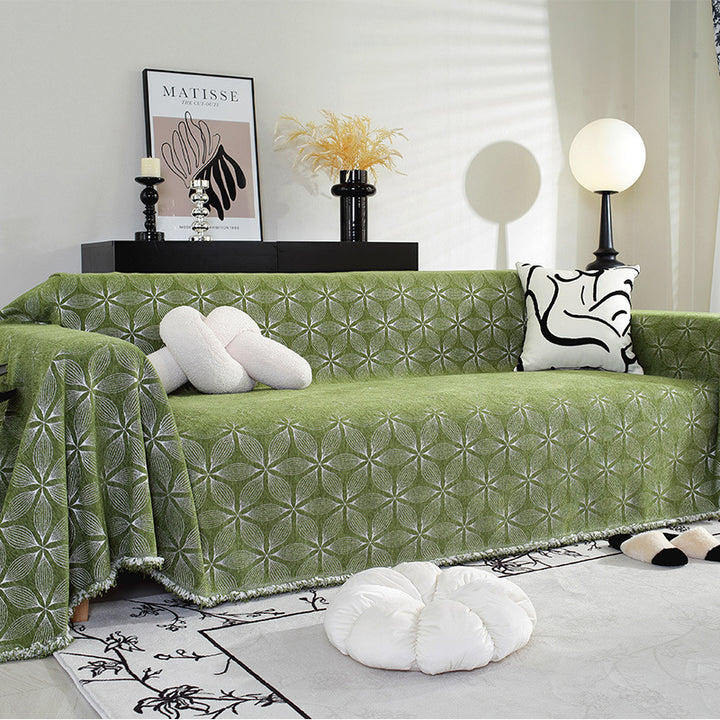 Textured Decorative Sofa Throw Cover