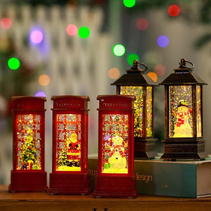 Festive Snowman Lantern Kalsten
