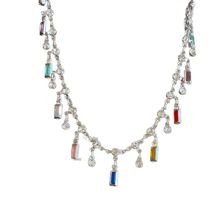 Colorful Charm Statement Necklace Kalsten