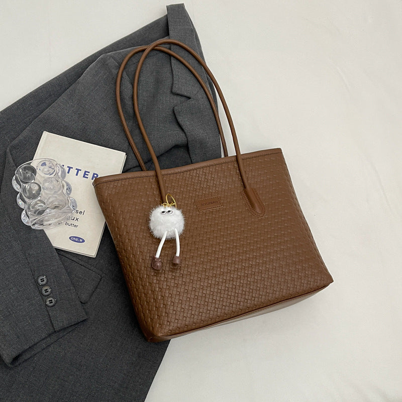Woven Patterned Shoulder Bag Kalsten