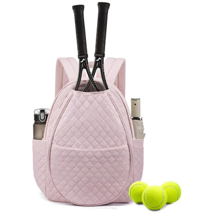 Stylish Quilted Tennis Backpack Kalsten