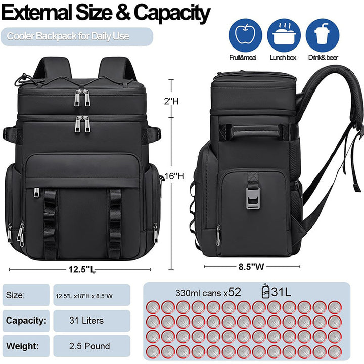 Multifunctional cooler backpack Kalsten