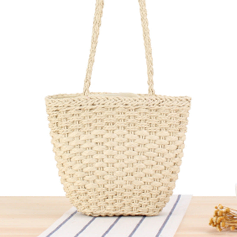 Handcrafted straw tote bag Kalsten
