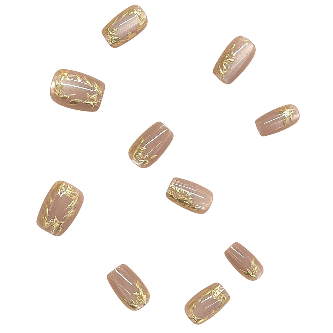 Elegant Press-On Nail Set Kalsten
